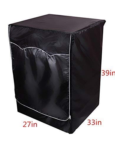 Washing Machine Cover Dryer cover For Front-loading machine Washing Machine Cover Waterproof Cover(W27"D33"H39"in)