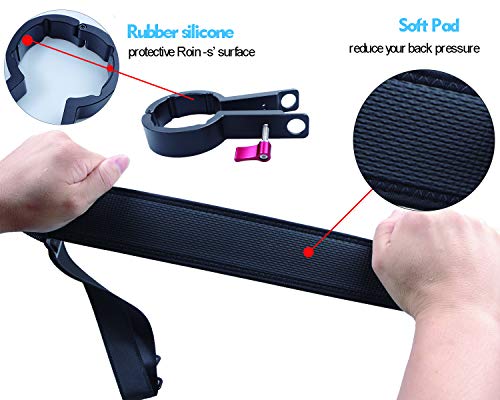 SKYREAT Nylon Braided Lanyard Neck Strap with CNC Aluminum Alloy Clip for DJI Ronin-S Handheld 3-Axis Gimbal Stabilizer