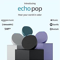 Amazon Echo Pop, Our smallest Alexa speaker, Fits