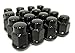 16 EZ-GO CLUB CAR GOLF CART BLACK LUG NUTS | 1/2X20 CLOSED END FOR GOLF CARTS