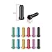 Fiada 180 Pieces Cable End Crimps Bike Cable End Caps Cable Caps for Bike Shift Alloy Road Mountain Bikes Brake Tips Shifter (Multicolor)