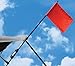 Airhead Bimini Top Flag Holder - Attaches to Most Bimini Tops - Polished Aluminum for Durability - Enhanced Visibility and Safety for Watersports