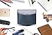 Ms.Box Media Storage PU Leather Spinning Remote Control Holder Organizer,Remote Controller Holder, Remote Caddy, Blue, 7.3 x 5.5 x 6 inches