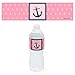 Ahoy - Nautical Girl - Party Water Bottle Sticker Labels - Set of 10