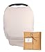 Nursing Cover Carseat Canopy, 5-in-1 Cover Up for Car Seats, Breastfeeding, Swings, Shopping Carts, High Chairs, and Strollers - Breathable, Stretchy, Comfy, and Full Coverage for Discreet Nursing