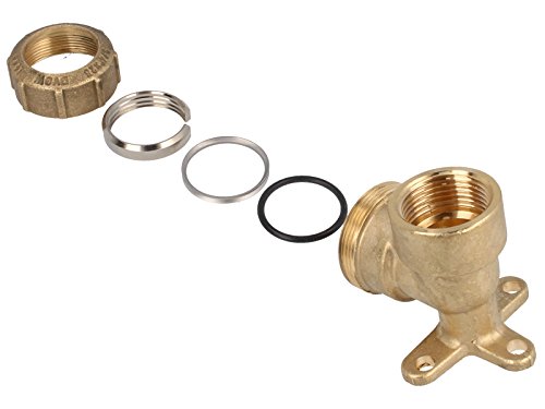 MS-Klemmverbinder Deckenwinkel mit IG 1 Zoll x Ø 32 mm - für PE-Rohr – Bild 3