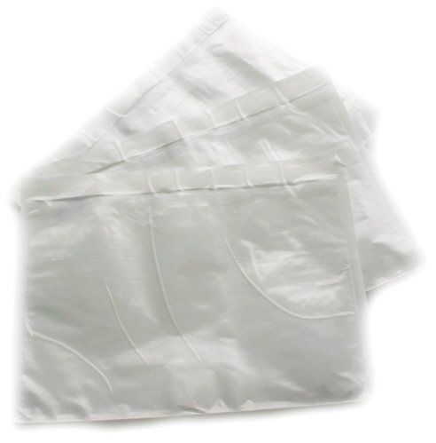 1000 Small A7 Size Plain Peel + Seal Clear Document Enclosed Wallets 100 x 125mm / 4 x 5" Postal Mailing Packaging Packing Shipping Postage Pouches Bags Address Envelopes Labels Stickers Slips