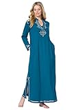 Only Necessities Women's Plus Size Long Tag-Free Lounger