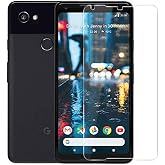 For Google Pixel 2 XL Screen Protector Tempered Glass - [2 Pack] HD Ultra Thin Screen Protector for Google Pixel 2XL [Anti-Scratch] [Bubble Free]