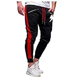 WOCACHI Mens Stripe Patchwork Color Block