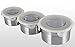 Steelware Snap Seal Leak-proof Stainless Steel Food Storage and Lunch Containers (Set of 3)