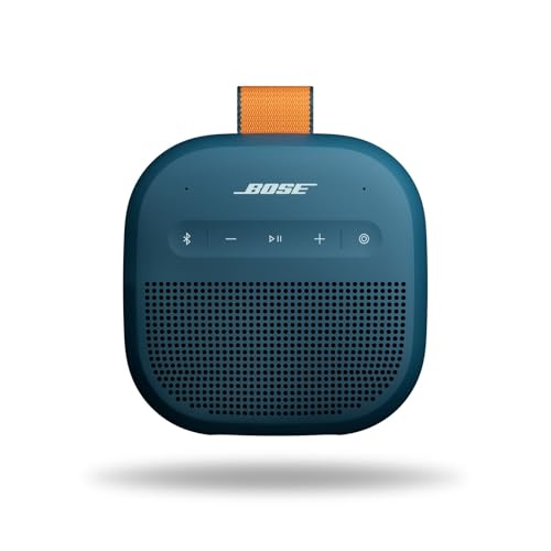 Bose SoundLink Tragbarer Micro Lautsprecher (2. Gen.), kabelloser Außen-Lautsprecher mit bis zu 12 Stunden Akkulaufzeit, wasserdicht und staubdicht, Dämmerungsblau - Limited Edition