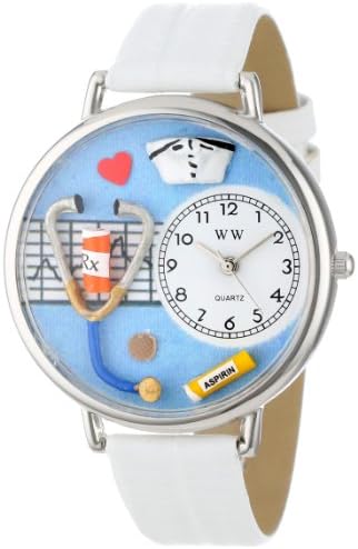 Whimsical Gifts Women's Nurse Blue 3D Watch | Handmade in USA | Unique Novelty Fun