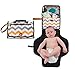 Cocoon Kids Portable Diaper Changing Pad with Built-in Pillow, Waterproof Portable Changing Pad for Easy Travel | Perfect for Baby Showers | Lightweight and Comfortable Travel Changing Pad