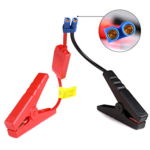 Glantop Universal Replacement Jumper Jump Starter Cable Clamp Booster