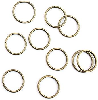 2350 Pieces Jewelry Making Charms Jump Rings findings craft lots necklace bronze