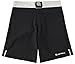 Sanabul Essential MMA Shorts for Men Boxing No Gi Jiu Jitsu Grappling BJJ Shorts, Silver 30 inch W