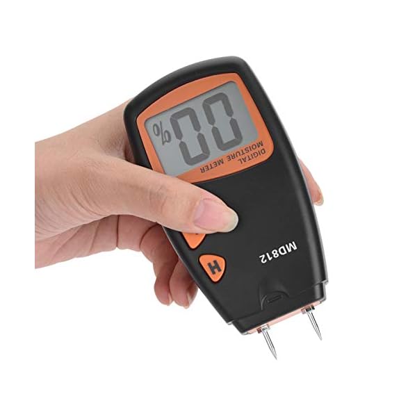 LCD-Anzeige Digitaler Standard-Feuchtigkeitsprüfer Feuchtigkeitsmesser Feuchtes Holzfeuchtemessgerät Hygrometer zur… – Bild 8