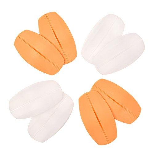 4 Pairs Soft Silicone Bra Strap Cushions Holder , Non-slip Shoulder Protector Pads
