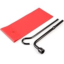 Honda Accord Civic CR-V Del Sol Element Odyssey Prelude Spare Tire Tool Replacement Set Kit for Jack Black