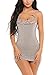 Avidlove Women Chemises Sexy Lingerie Mini Babydoll Sleepwear Strappy lace Dress Gray XX-Large