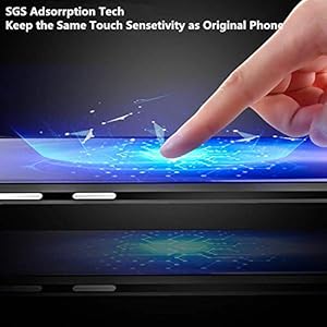 Wishcover Cover magnetica per Huawei Honor 10,Cover magnetica per Adsorbimento anteriore e posteriore in vetro temperato trasparente copertura a schermo intero copertina a patta design in un pezzo per - immagine 4