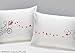 BoldLoft All My Love for You Couples Pillowcases - Love Gifts for Him, Boyfriend, Husband, Cotton Anniversary, Birthday, Christmas, Valentines Pillow Covers, His and Hers Bedroom Decors for Couple