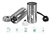 Manual Coffee Grinder by Ozetti - Durable Stainless Steel Burr Mill Coffee Grinder That Will Last For Years