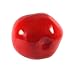 Viabella 6pc Artificial Red Tomato Large 3.5-Inch - Plastic Decorative Tomatoes Vegetable Fruit - Six Pieces