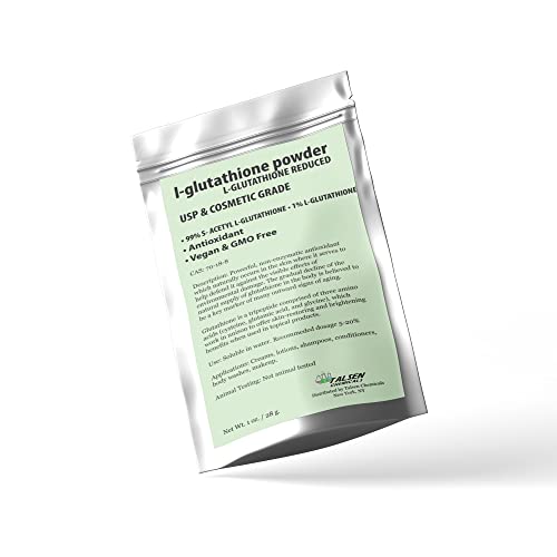 Mua Talsen Chemicals Reduced L-Glutathione Powder DIY Cosmetic Grade Pure Glutathione Organic Powder for Skin, (2 Ounce / 56 gram) trên Amazon Mỹ chính hãng 2026