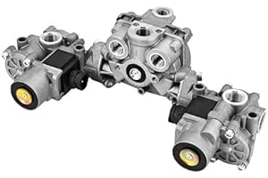 CHAOHAI S4725001230 Rear ABS Modulator Valve Compatible with Wabco Freightliner Kenworth Mack Meritor Volvo Replace # 4725001230 6300-4725001230 8235-S4725001230 S472-500-123-0 TDAS4725001230 WAB4725001230