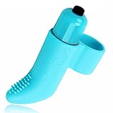 AKStore Waterproof 7 Speed Mini Finger Massager - Female Personal Massager - Trigger Point Electric Massagers - Muscle Self Massage Tools(Blue)