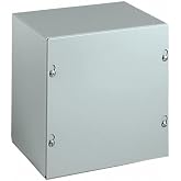 Wiegmann Captive Screws Electrical Enclosures, 8 in H, 4 in D, 8 in W, 1, Steel SC080804NK - 1 Each