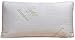 Bamboo Pillow - Shredded Memory Foam - Stay Cool Removable Cover With Zipper - Hotel Quality Hypoallergenic Pillow Relieves Snoring, Insomnia, Asthma, Neck Pain, TMJ, and Migraines (King)