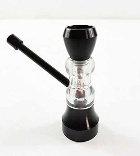 Mini Hookah for Smoking New Small Shisha Multi-functional Holder (Black)