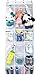 MISSLO Mesh Waterproof Hanging Over the Door Organizer For Accessories Storage (15 Extra Large and 6 Middle Pockets)