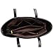Z-joyee Women 3 Piece Tote Bag Pu Leather Weave Handbag Shoulder Purse Bags Set