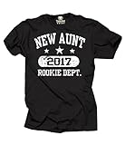 New Aunt 2017 Rookie Dept. T-shirt Announcement T-shirt