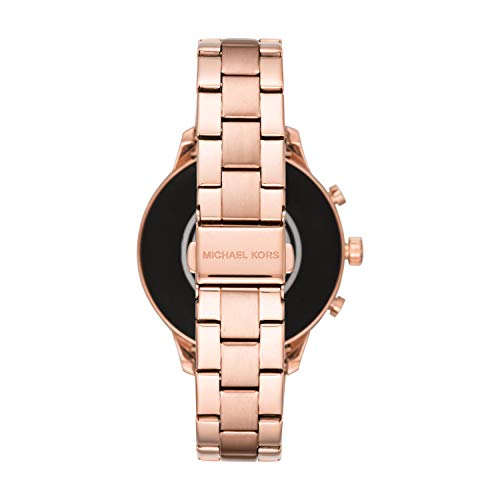 Michael-Kors-Damen-Smartwatch-mit-Edelstahl-Armband-MKT5046
