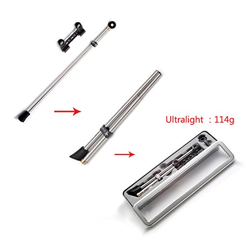 Defary Removable and Folding Bicycle Bike Cycling Kickstand Parking Racks with Stainless Steel