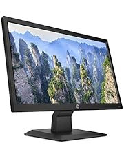 HP V20 HD+ Monitor | 19.5-inch Diagonal HD+ Computer Monitor with TN Panel and Blue Light Settings | HP Monitor with Tiltable Screen HDMI and VGA Port | (1H848AA#ABA), Black