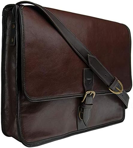 Buffalo Leather Messenger Bag