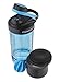 Powerade Mixer Bottle Pro with Storage, Cyan, 22 oz