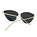 AEVOGUE Sunglasses For Women Cat Eye Frame Metal Temple Brand Designer AE0269