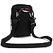 liangdongshop 6.8 Inch Water Resistant Oxford Waist Bag Cell Phone Sleeve Cross Body Pack (Black)