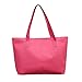 Women Love Bags,Pocciol Lady Girls Canvas Fashion Design Easy Style Shopping Handbag Celebrity Tote Purse Large Travel Bag (Hot Pink)