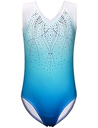 Toddler Girls Gymnastics Leotards One-Piece 3-12 Years Practice Outfit