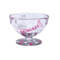 Lolita Hand Painted Glass Sundae Bowl, Princess