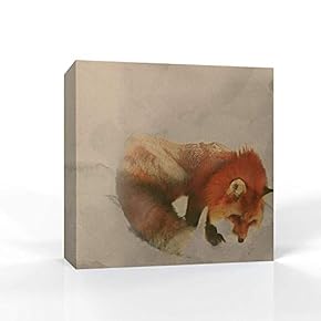 Canvas Wall Art - Animal Portrait - Canvas Prints Home Artwork Decoration for Living Room,Bedroom - 16x16 inches