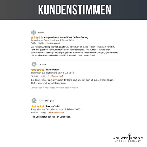 Schwertkrone Ausbeinmesser flexibel Metzgermesser 13 cm - 5'' Solingen - Edelstahl, polierte Klinge, rostfrei – Bild 7